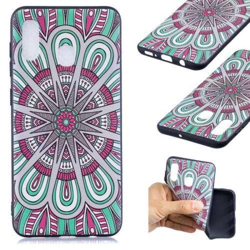 Mintás zselés tok Samsung Galaxy A30 készülékhez - szimmetrikus minta