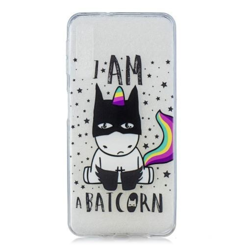Gél mintás tok Samsung Galaxy A7 (2018) - egyszarvúhoz