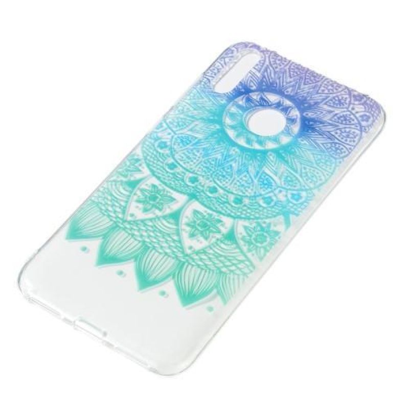 Mintás zselés tok mobil Huawei Y7 (2019) - mandala