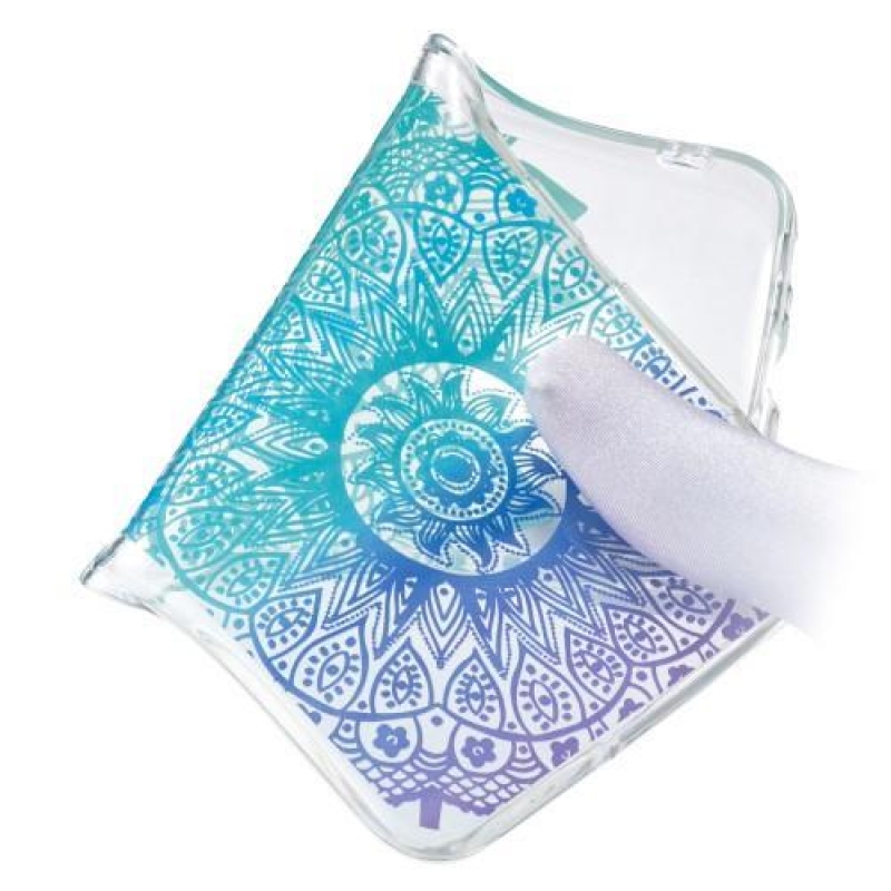 Mintás zselés tok mobil Huawei Y7 (2019) - mandala