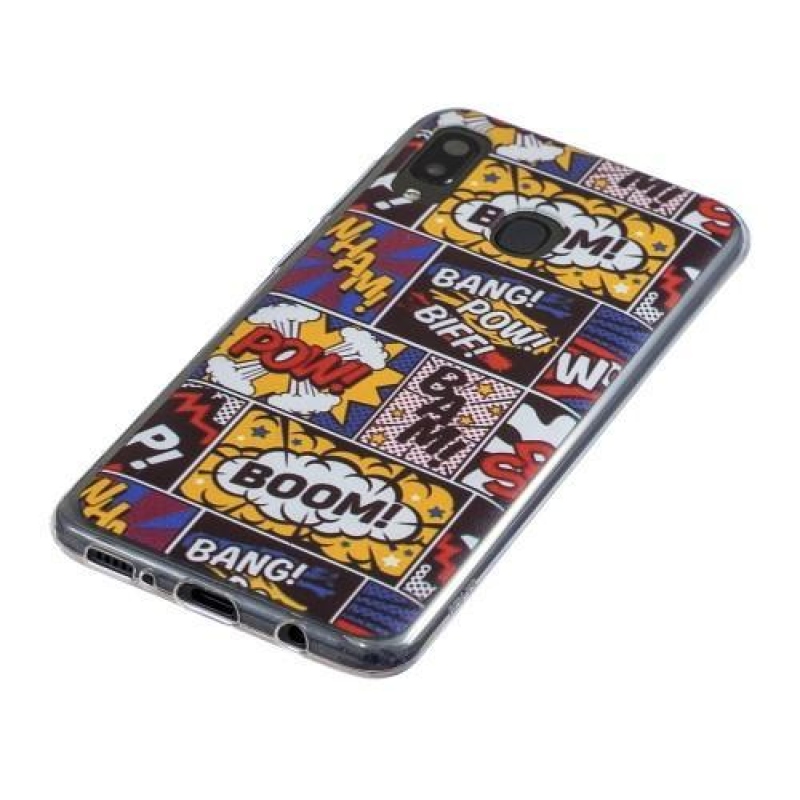 Mintás zselés tok Samsung Galaxy A20 / A30 - boom