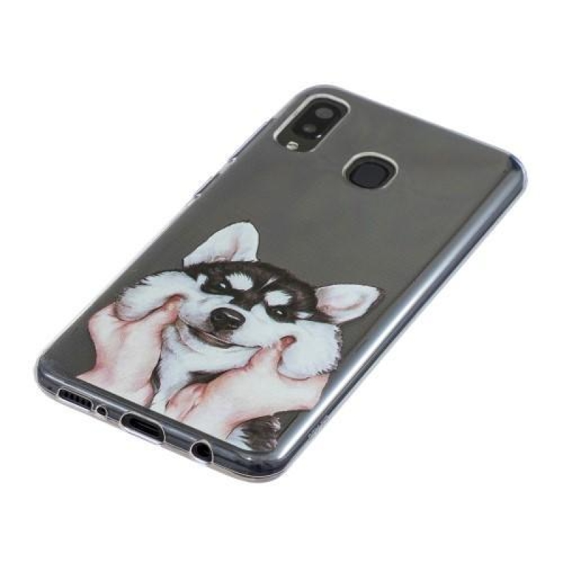 Mintás zselés tok Samsung Galaxy A20 / A30 - kutyához