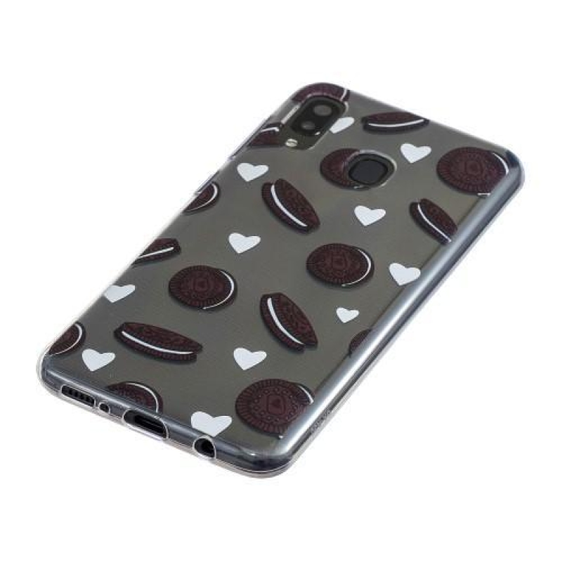 Mintás zselés tok Samsung Galaxy A20 / A30 - sütik