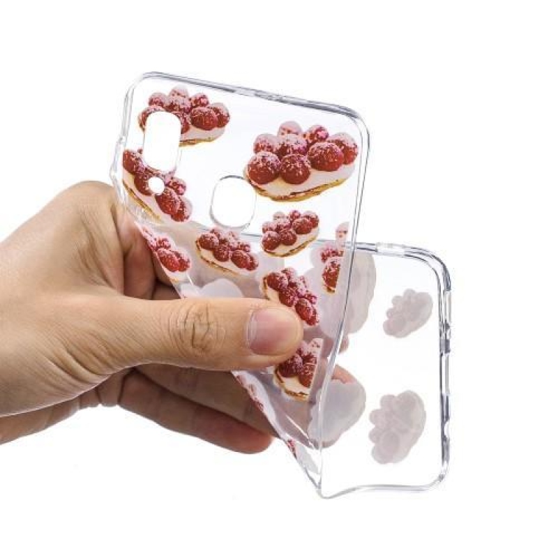 Mintás zselés tok Samsung Galaxy A30 / A20 - desszert