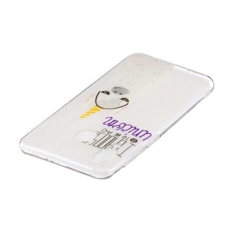 Mintás zselés tok Samsung Galaxy A30 / A20 készülékhez - egyszarvú