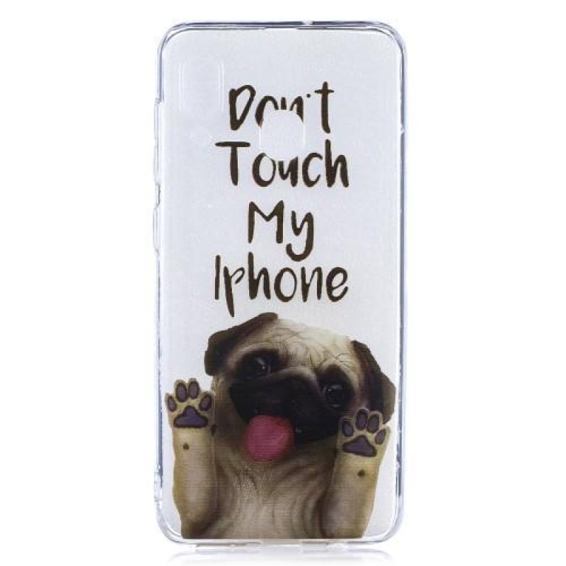 Mintás zselés tok Samsung Galaxy A30 / A20 - kutyához