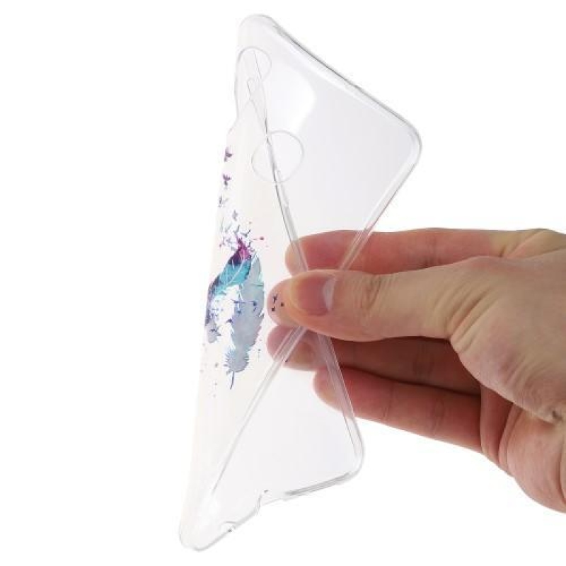 Mintás zselés tok Samsung Galaxy A30 készülékhez - színes toll