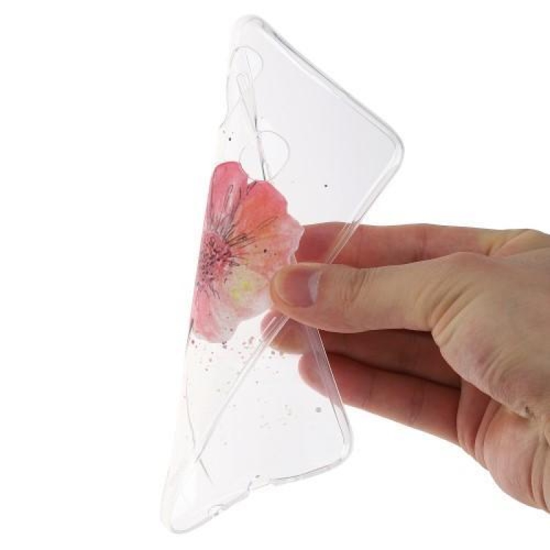 Mintás zselés tok Samsung Galaxy A30 készülékhez - szép virág