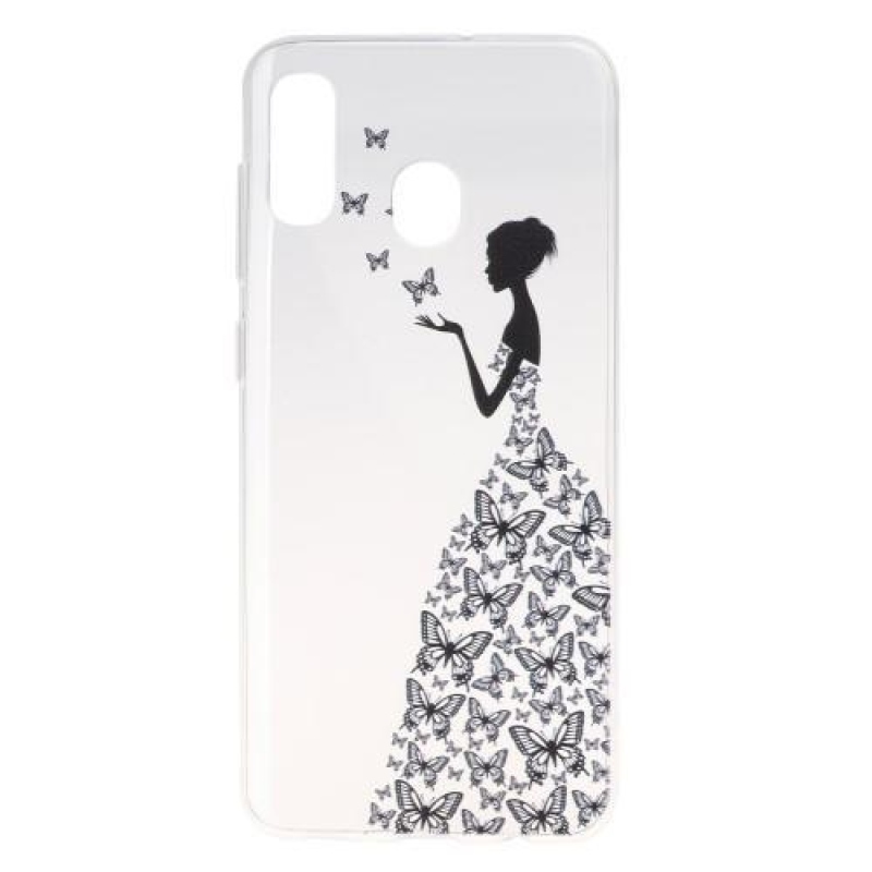 Mintás gél tok Samsung Galaxy A30 készülékhez - gyönyörű minta