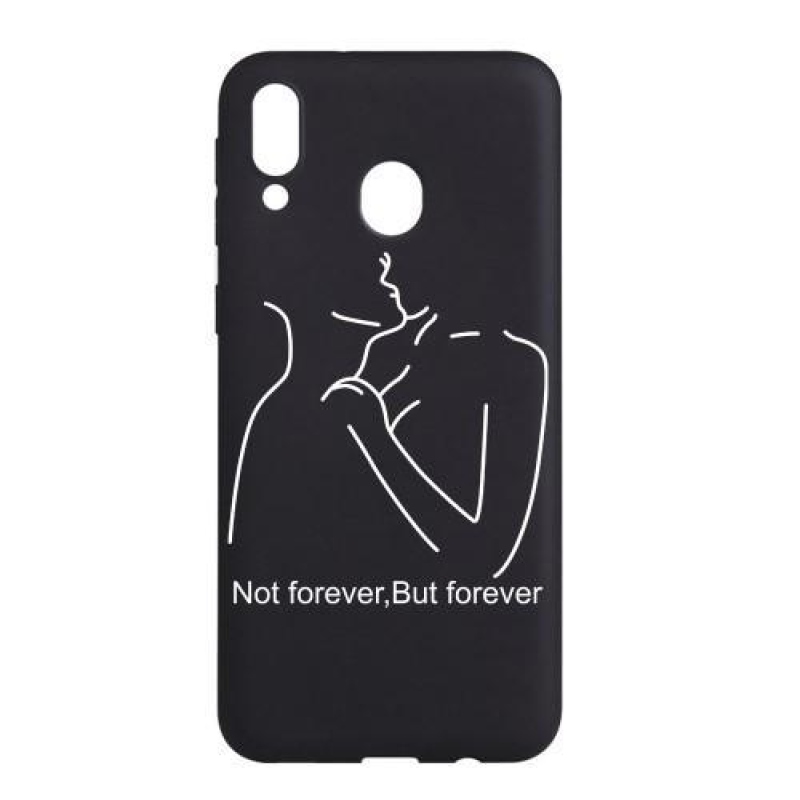 Mintás zselés tok Samsung Galaxy A40 - örökre