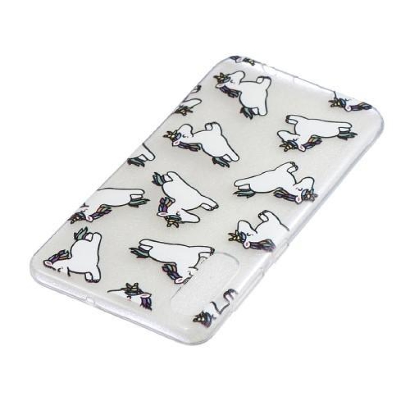 Mintás zselés tok Samsung Galaxy A50 / A30s készülékhez - egyszarvúak