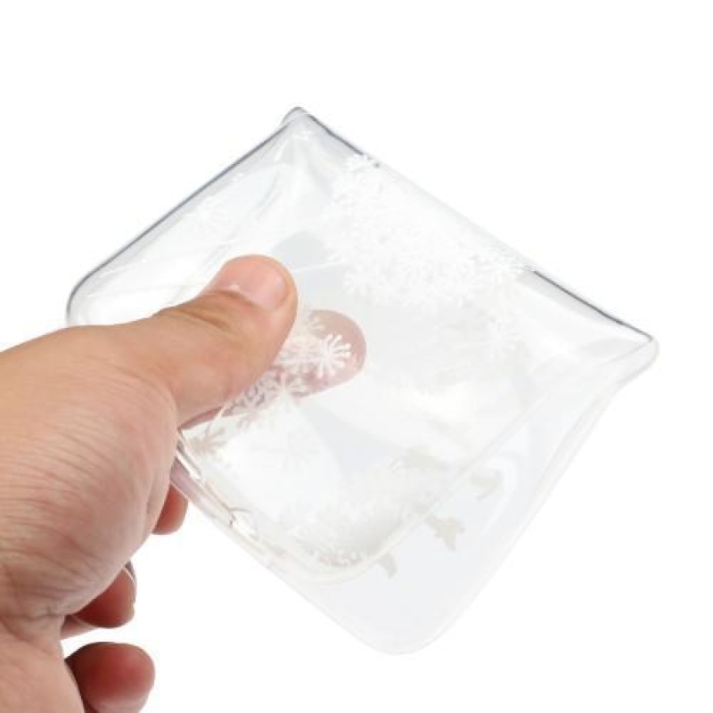 Mintás gél tok Samsung Galaxy M20 készülékhez - fehér pitypang