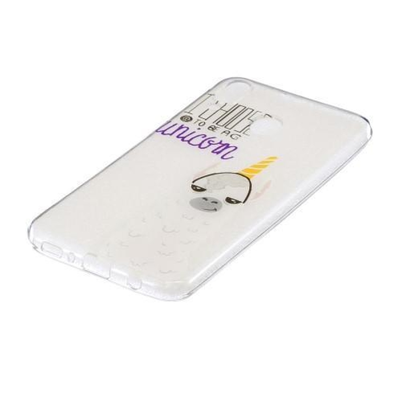 Mintás zselés tok Samsung Galaxy M20-hoz - Egyszarvú akarok lenni