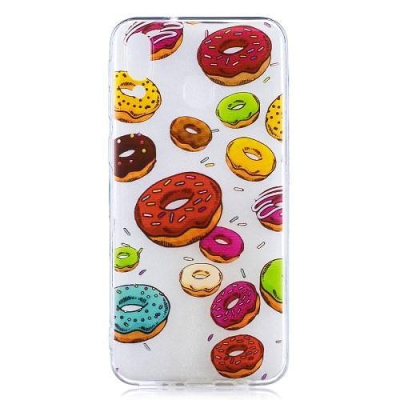 Mintás zselés tok Samsung Galaxy M20-hoz - fánk