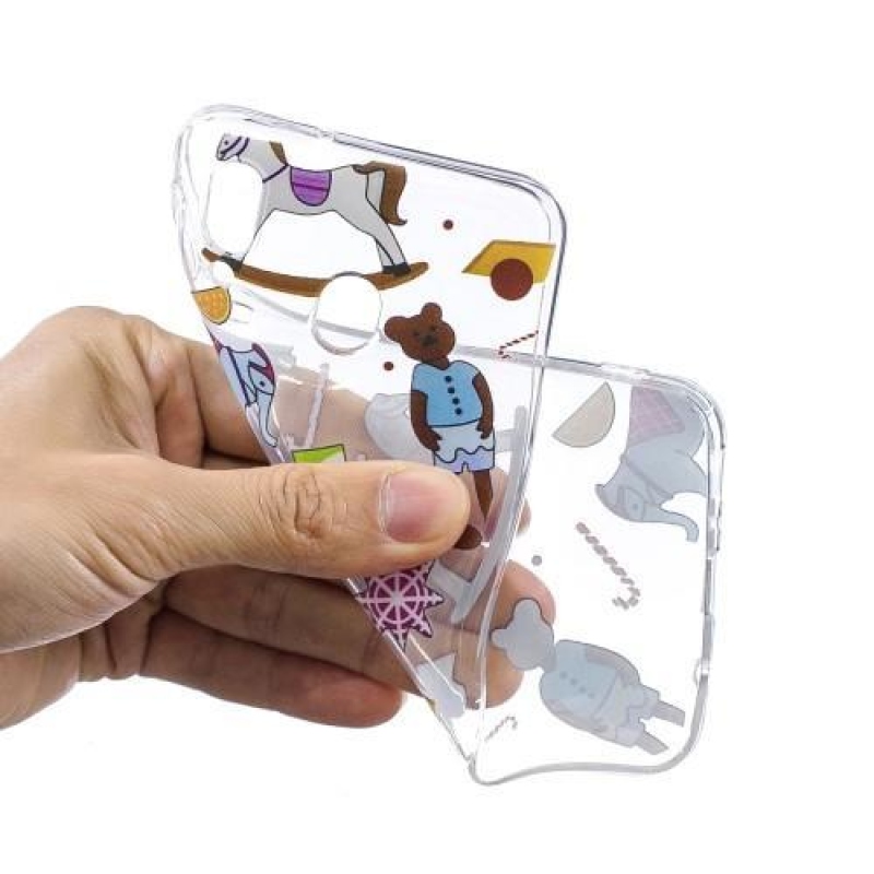 Mintás gél tok Samsung Galaxy M20-hoz - apróságok