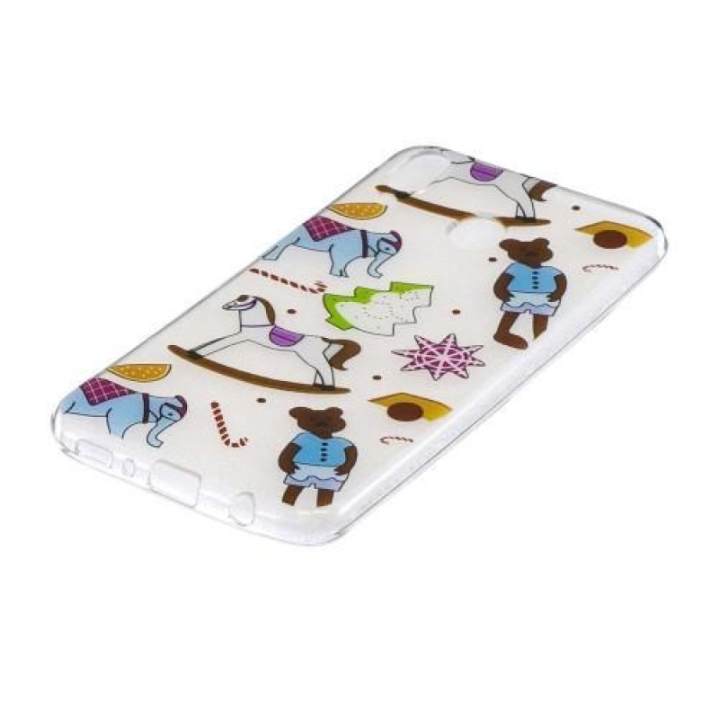 Mintás gél tok Samsung Galaxy M20-hoz - apróságok