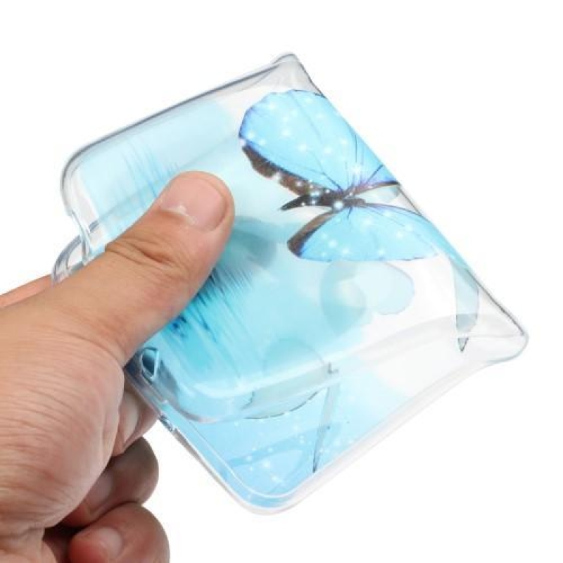 Mintás zselés tok Samsung Galaxy M20 - pillangó