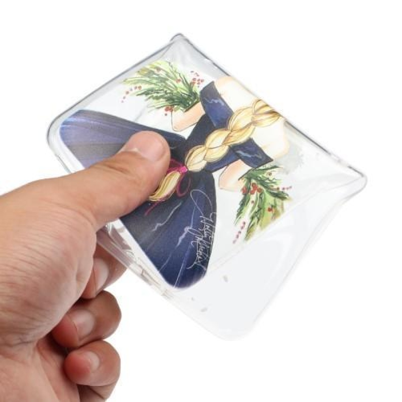 Mintás zselés tok mobil Samsung Galaxy M20 - hercegnőhöz