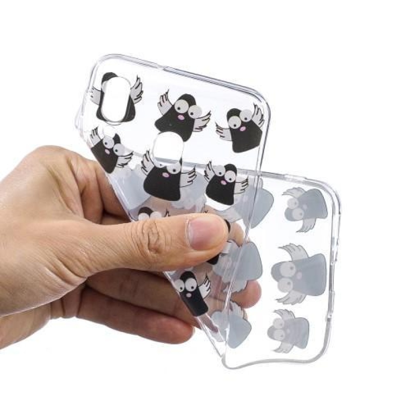 Mintás gél tok Samsung Galaxy M20 - madarakhoz