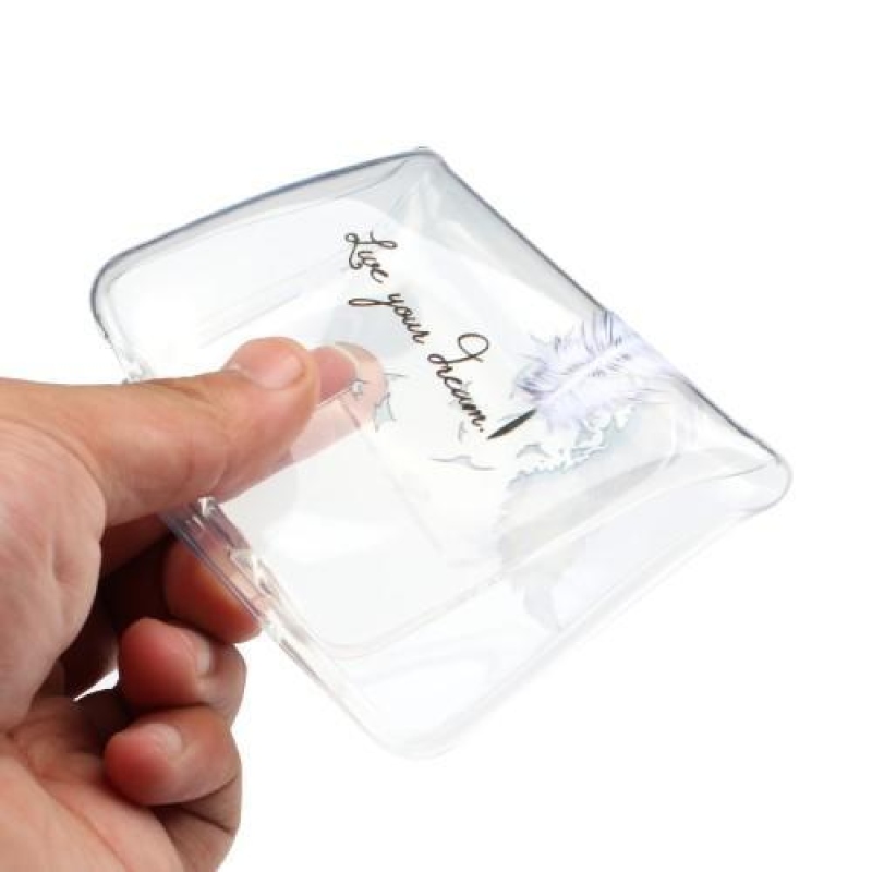 Mintás gél tok Samsung Galaxy M20-hoz - fél toll