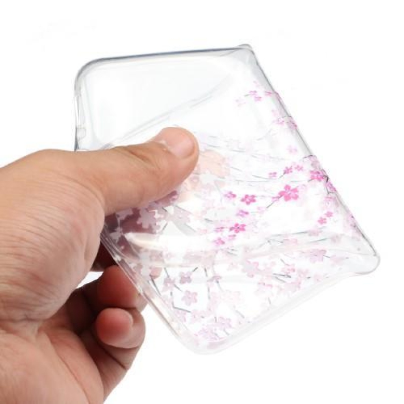 Mintás gél tok Samsung Galaxy M20-hoz - édes virág