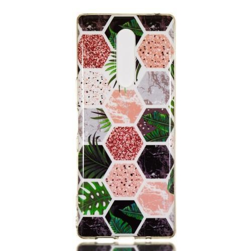 Mintás zselés tok Sony Xperia 1 - absztrakt minta 1