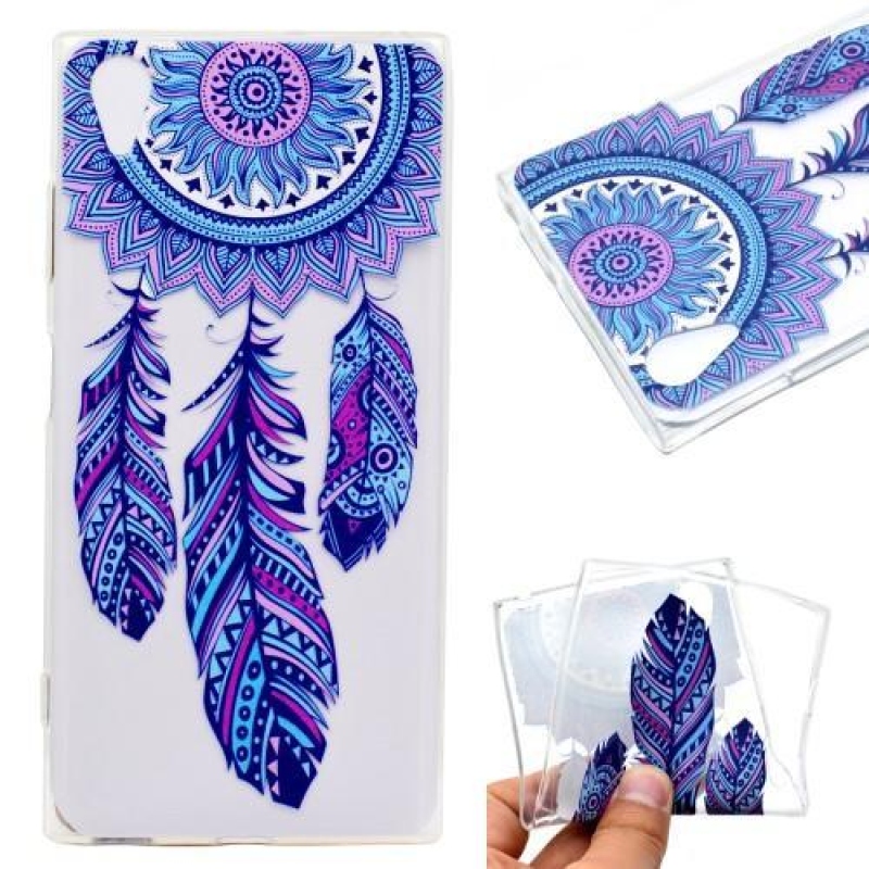 Mintás zselés tok Sony Xperia XA1 Plus készülékhez - álomfogó