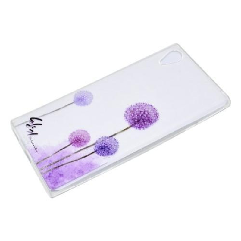 Gél mintás tok Sony Xperia XA1 Plus készülékhez - pitypang