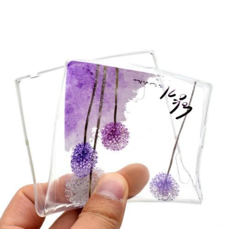 Gél mintás tok Sony Xperia XA1 Plus készülékhez - pitypang