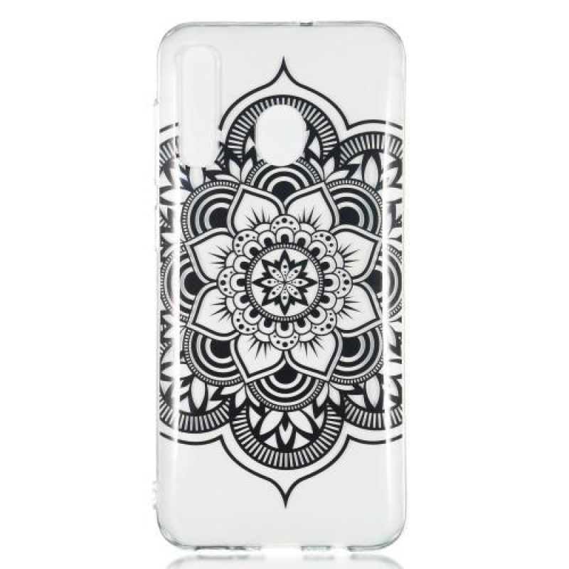 Mintás zselés tok Samsung Galaxy A50/A30/A30s/A20 - henna virág