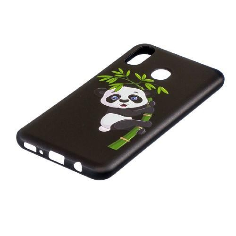 Mintás zselés tok Samsung Galaxy M20-hoz - panda