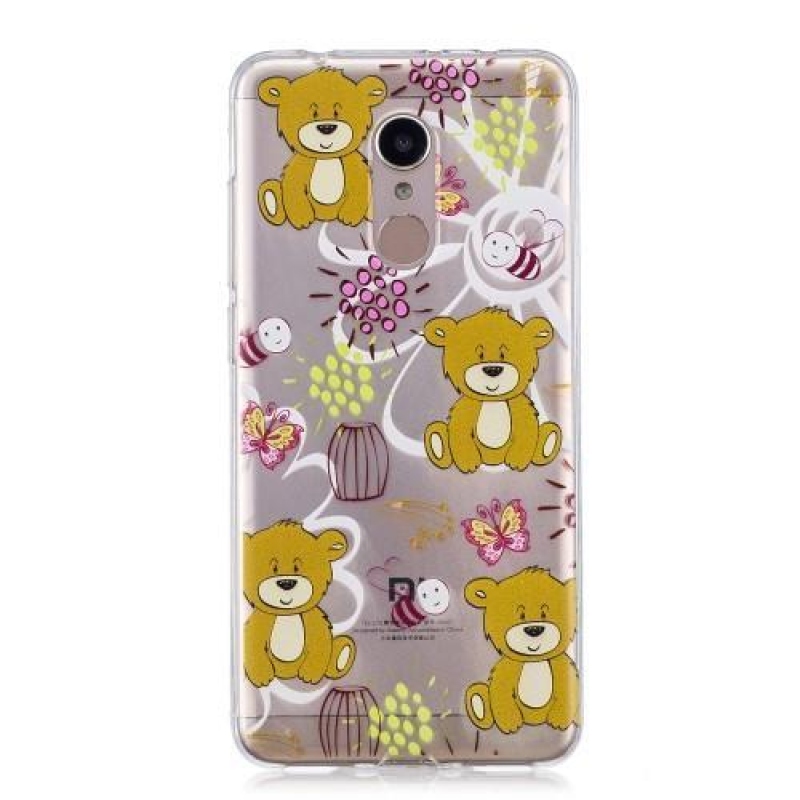 Mintás zselés tok Xiaomi Redmi 5 - mackókhoz