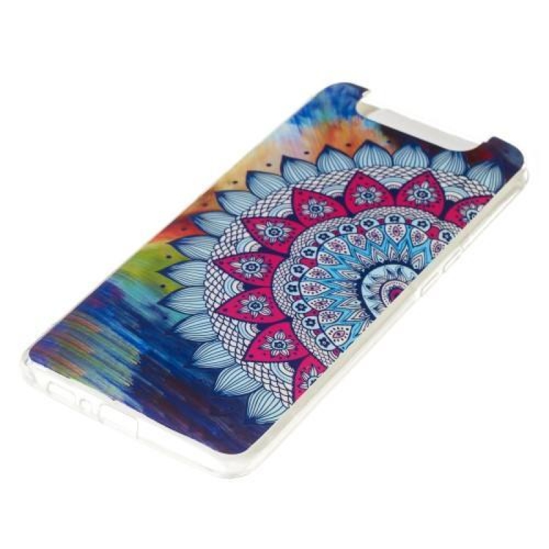 Mintás zselés tok mobil Samsung Galaxy A80 - mandala