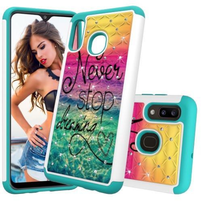 Mintás, tartós tok Samsung Galaxy A20 / Galaxy A30 készülékhez - ne hagyd abba az álmodozást!