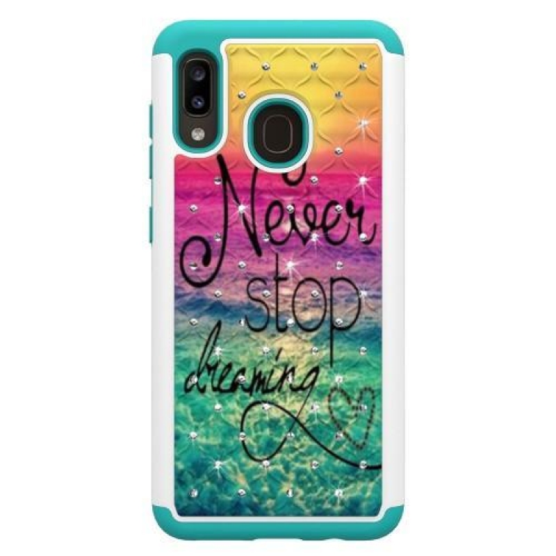 Mintás, tartós tok Samsung Galaxy A20 / Galaxy A30 készülékhez - ne hagyd abba az álmodozást!