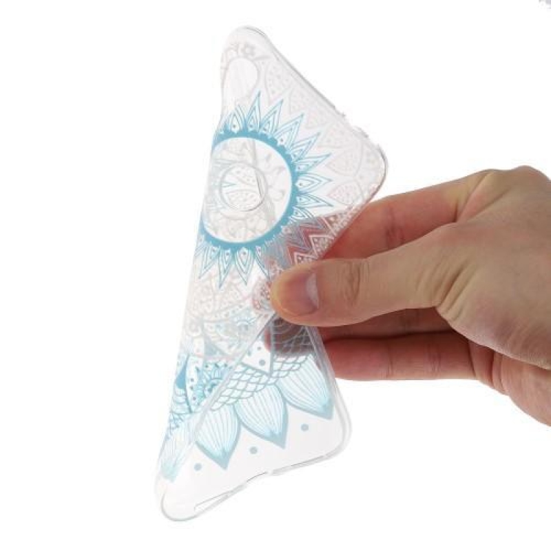 Mintás zselés tok Xiaomi Redmi Note 7 - kék mandala