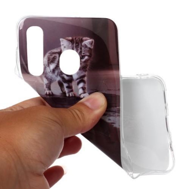 Patty gél tok Samsung Galaxy A20 / A30 - macska és tükröződés a vízben