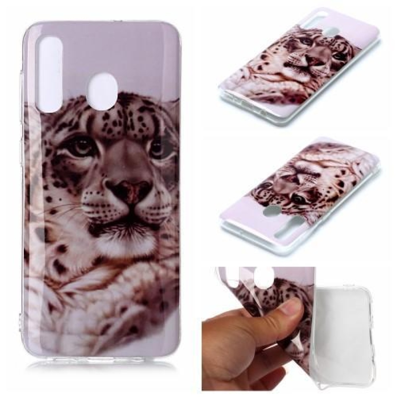 Patty zselés tok Samsung Galaxy A20 / A30 készülékhez - leopárd