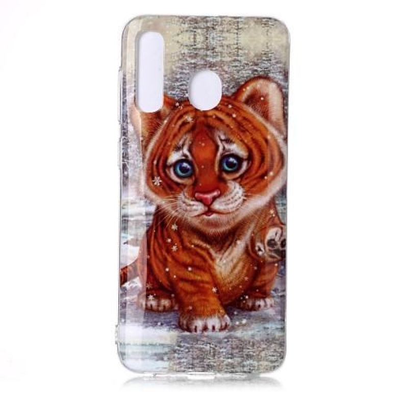 Patty zselés tok Samsung Galaxy A20 / A30 készülékhez - tigris