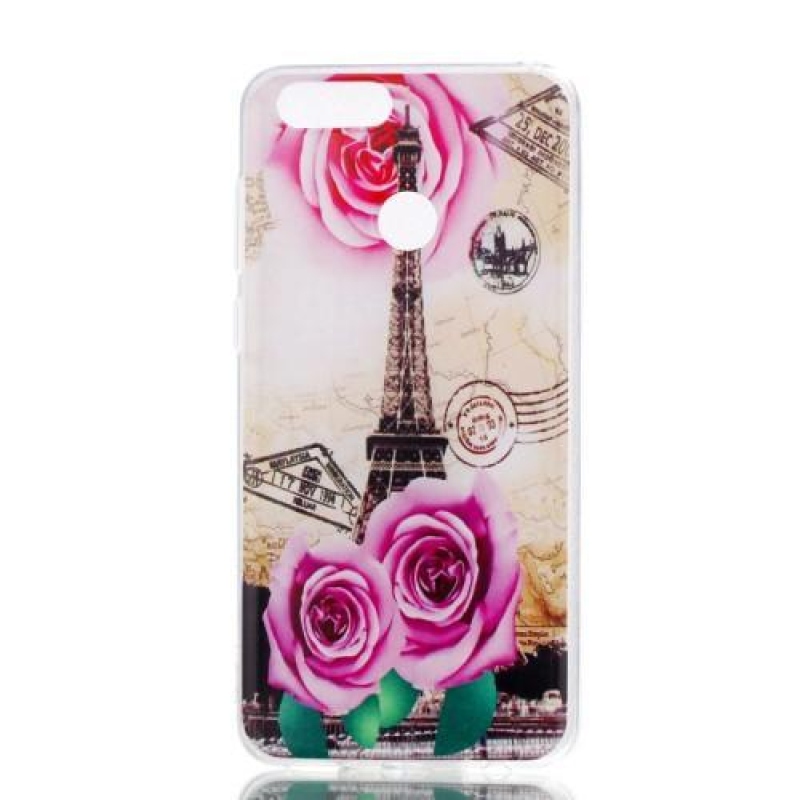 Patty zselés tok a Honor 7X-hez - Virágzó Eiffel-torony