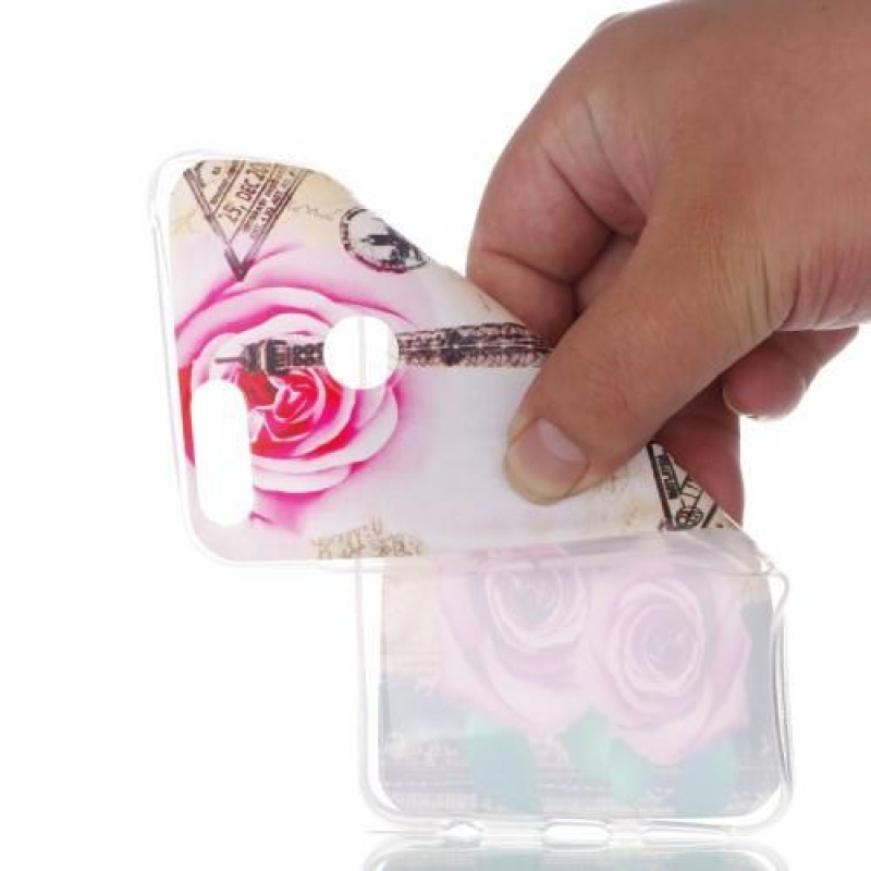 Patty zselés tok a Honor 7X-hez - Virágzó Eiffel-torony