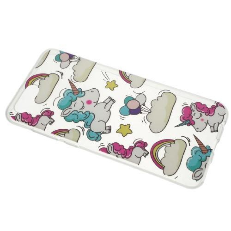 Patty gél tok a Honor View 10 készülékhez - egyszarvúak