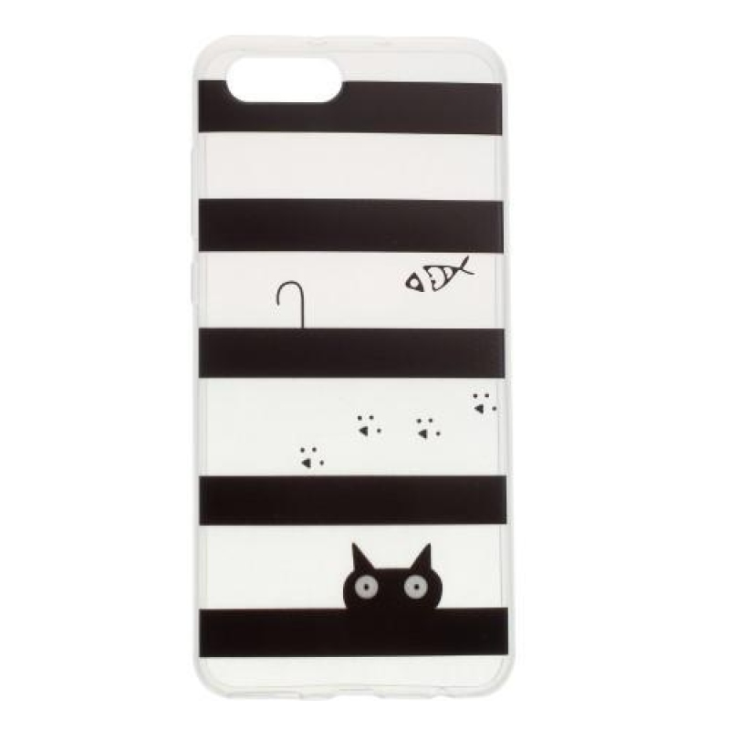 Patty gél tok a Honor View 10 készülékhez - csíkok