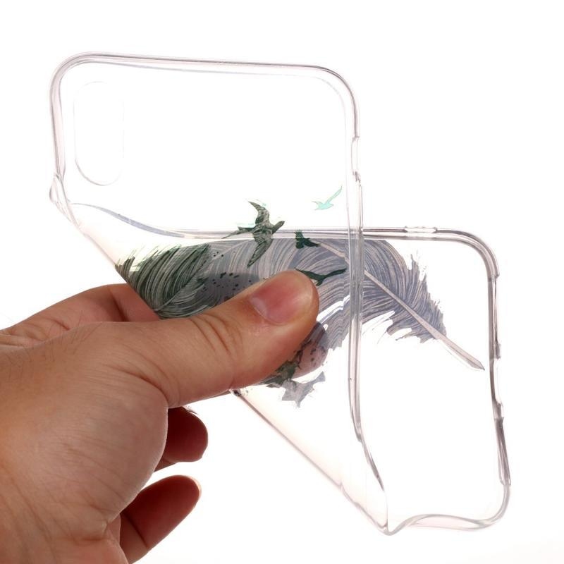 Patty zselés tok iPhone XS / X készülékhez - toll