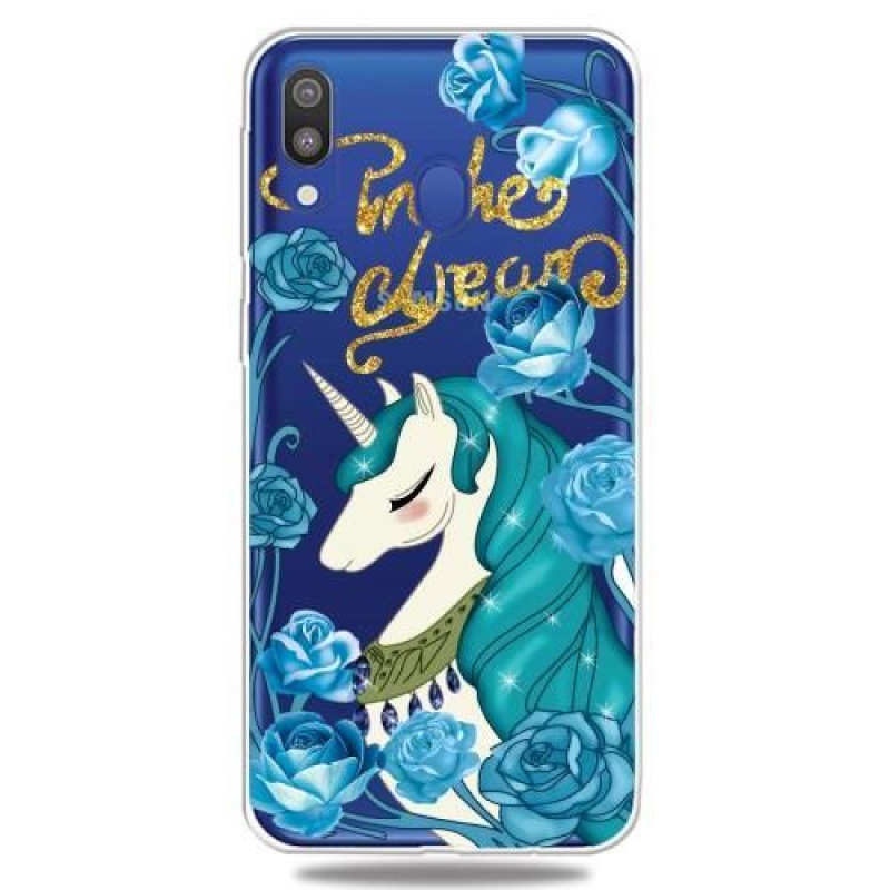 Patty zselés tok Samsung Galaxy A30 / A20 készülékhez - egyszarvú