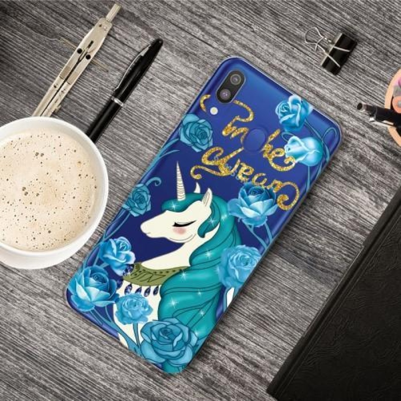 Patty zselés tok Samsung Galaxy A30 / A20 készülékhez - egyszarvú