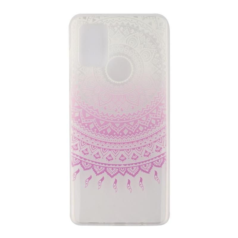 Patty zselés tok Samsung Galaxy A71 - rózsaszín virág