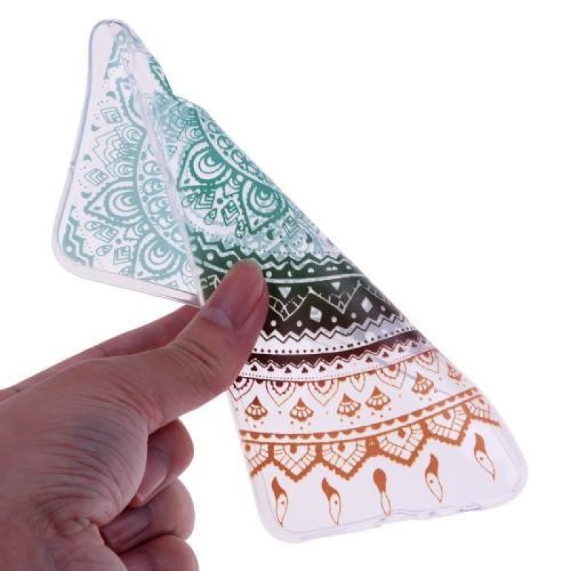 Patty zselés tok mobil Samsung Galaxy M20 - színes virág