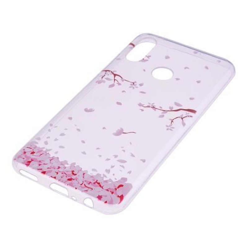 Patty zselés tok mobil Samsung Galaxy M20 - gyönyörű virágok