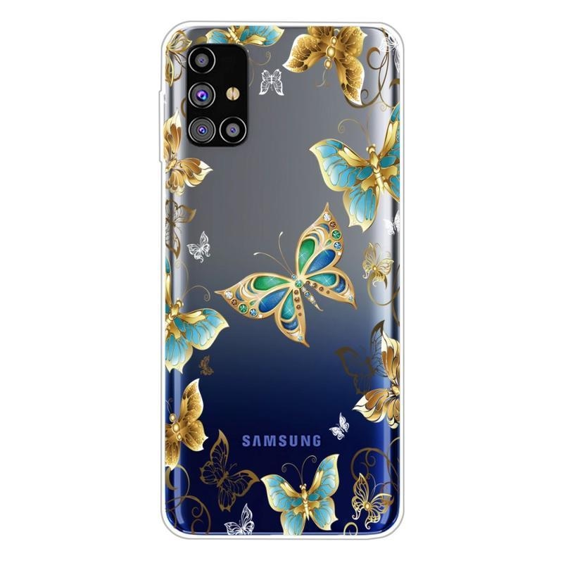 Patty zselés tok mobil Samsung Galaxy M51 - gyémánt pillangó